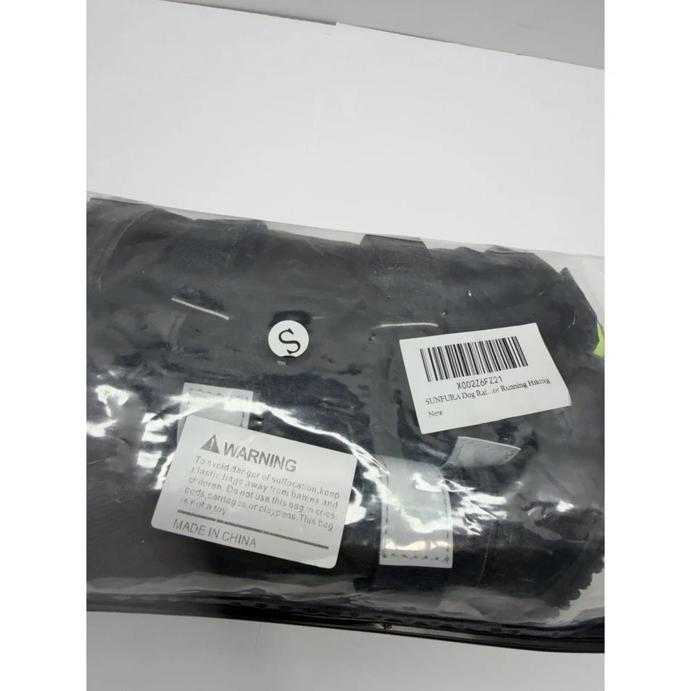 SUNFURA Dog Rain Boots w/Warm Fleece, Waterproof and Skid-Proof (Black S) Hike